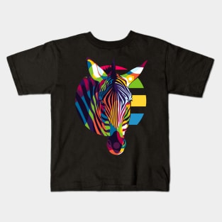Wild Zebra Kids T-Shirt